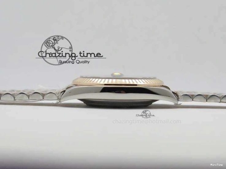 MiroTime 0313 Vibrant DateJust 41mm 126303 Noob 1:1 Best Edition RG Wrapped Brown Diam Dial Fluted Bezel On Jubilee Bracelet A 3781